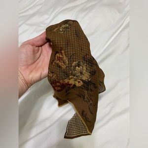 Ralph Lauren Floral Silk Scarf